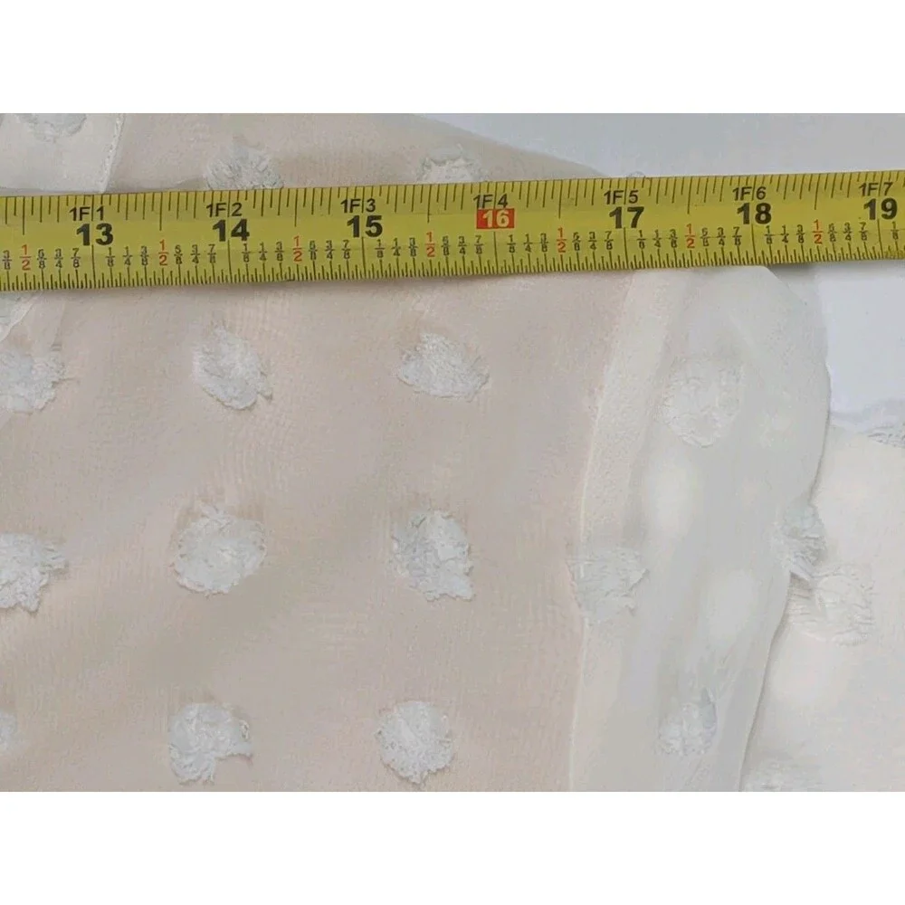 MIHOLL Dusty Pink & Ivory/Cream Swiss Dot Shift Dress XXL (2 dresses) - Picture 9 of 16